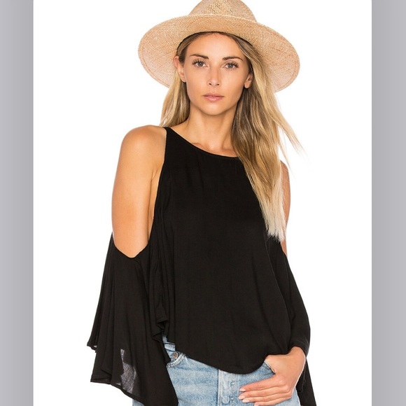 Indah Tops - READ DESCRIPTION FOR COLOR Indah Escher Top Silver Blur REVOLVE